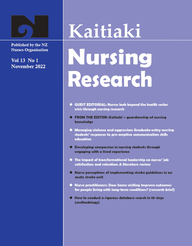 Kai Tiaki Nursing Research