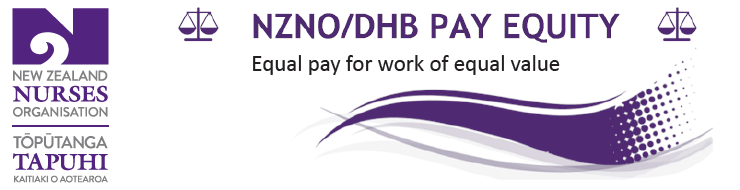 NZNO/DHB Pay Equity banner NZNO/DHB Pay Equity banner