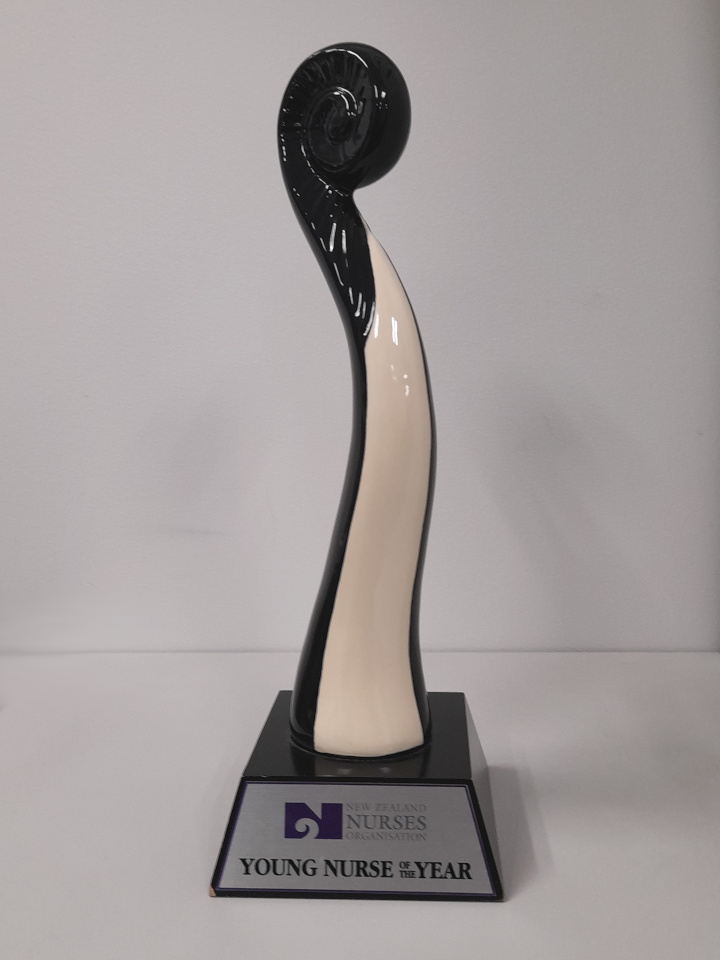 NZNO Young Nurse of the Year Trophy